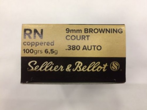 S&B CARICHE 9 CORTO 100 GR RN RAM