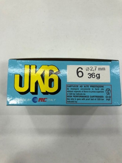 RC12 CARTUCCE JK6 C 12 PB 6 GR 36