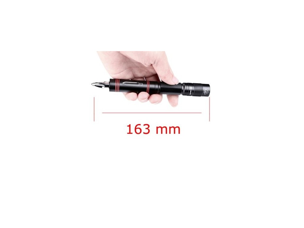 TORCIA TATTICA 240 LUMEN CON LAMA