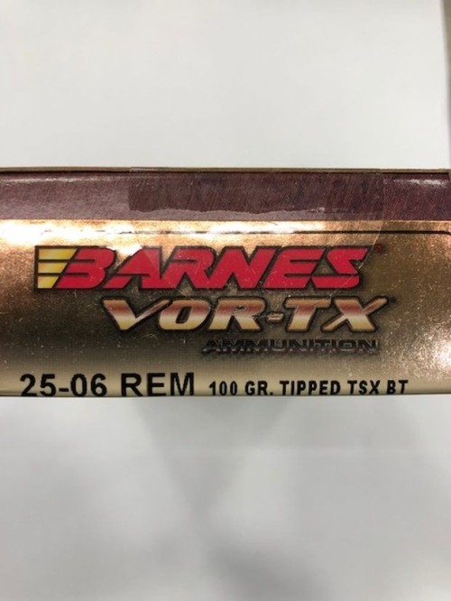 BARNES CARICHE VOR-TX 25-06 REM