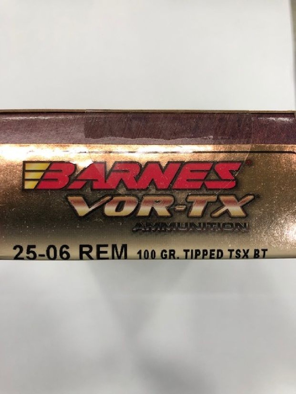 BARNES CARICHE VOR-TX 25-06 REM