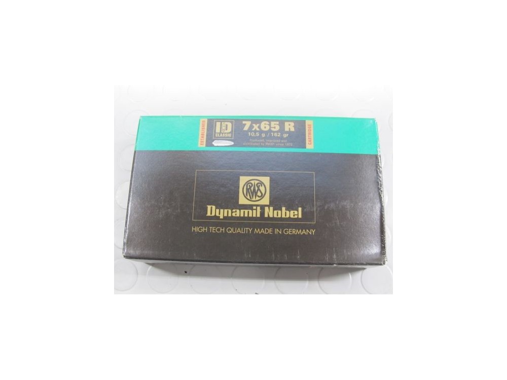 RWS CARICHE 7 X 65 R 162 GR ID