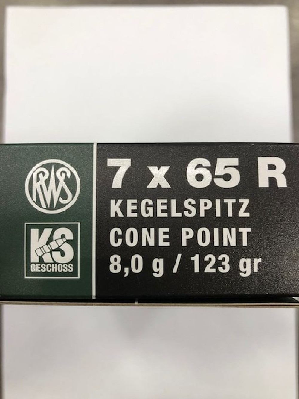 RWS CARICHE 7 X 65 R 123 GR