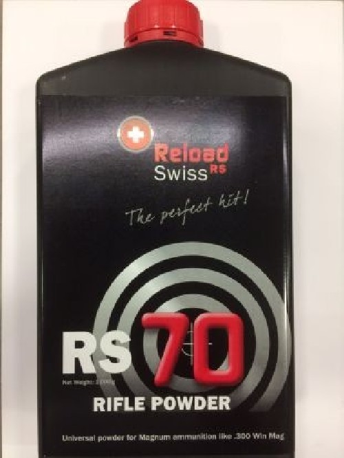 RELOAD SWISS POLVERE RS70 1KG