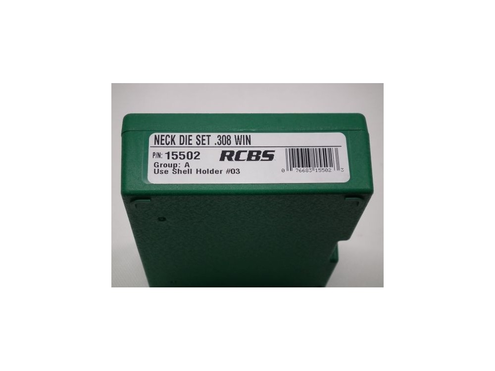 RCBS NECK DIE SET 308 WIN