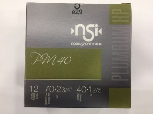NOBEL SPORT CARTUCCE PM40 12 PB 5