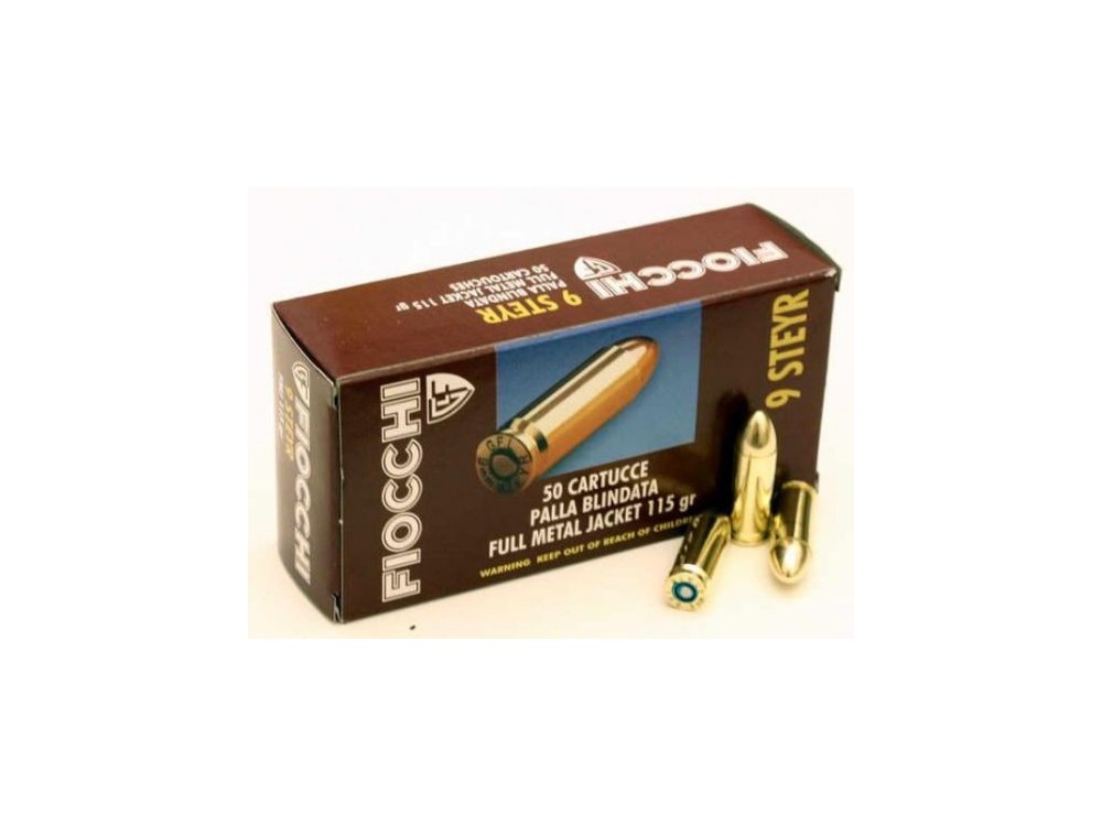 FIOCCHI CARICHE 9STEYR 115 GR