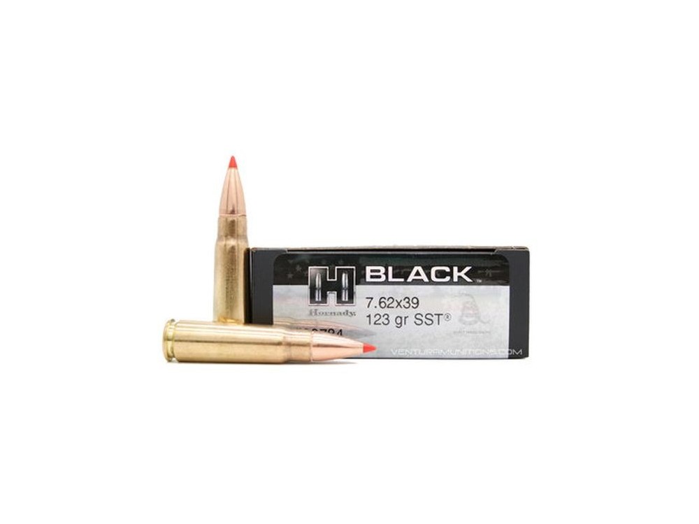 HORNADY CARICHE CAL 7,62X39 BLACK