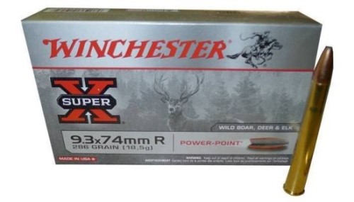 WINCHESTER CARICHE 9,3X74R 286 GR