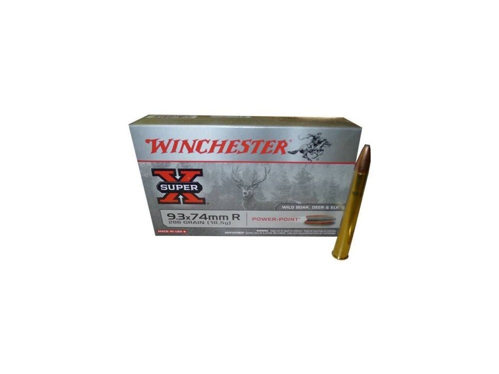 WINCHESTER CARICHE 9,3X74R 286 GR