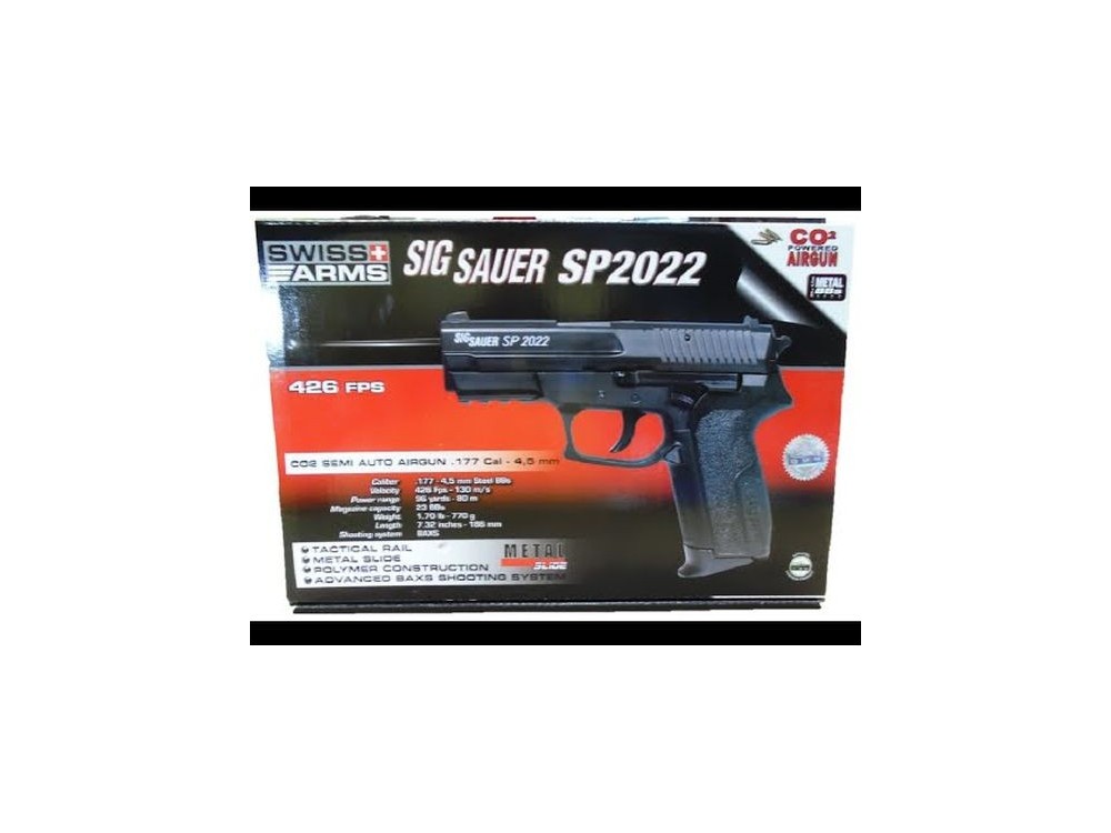 SWISS ARMS PISTOLA LIB V SP 2022