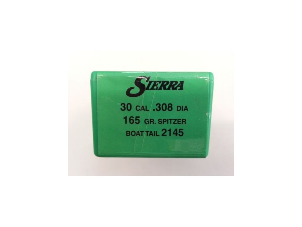 SIERRA PALLE CAL30 165 GR SPBT