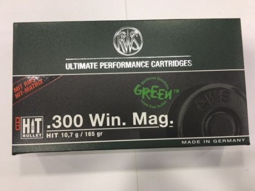 RWS CARICHE 300 WIN MAG 165 GR