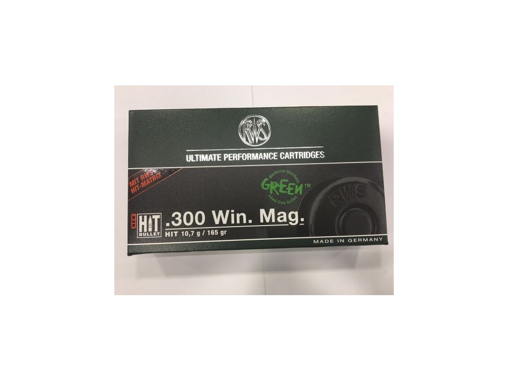 RWS CARICHE 300 WIN MAG 165 GR