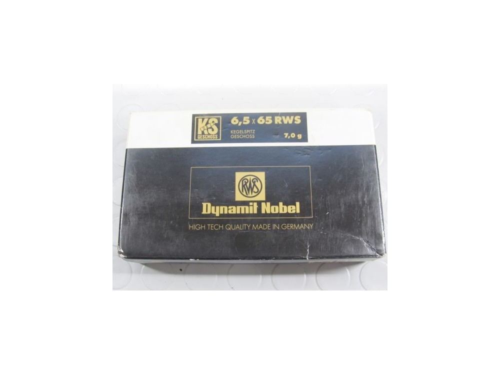 RWS CARICHE 6,5 X 55 GR 108 KS