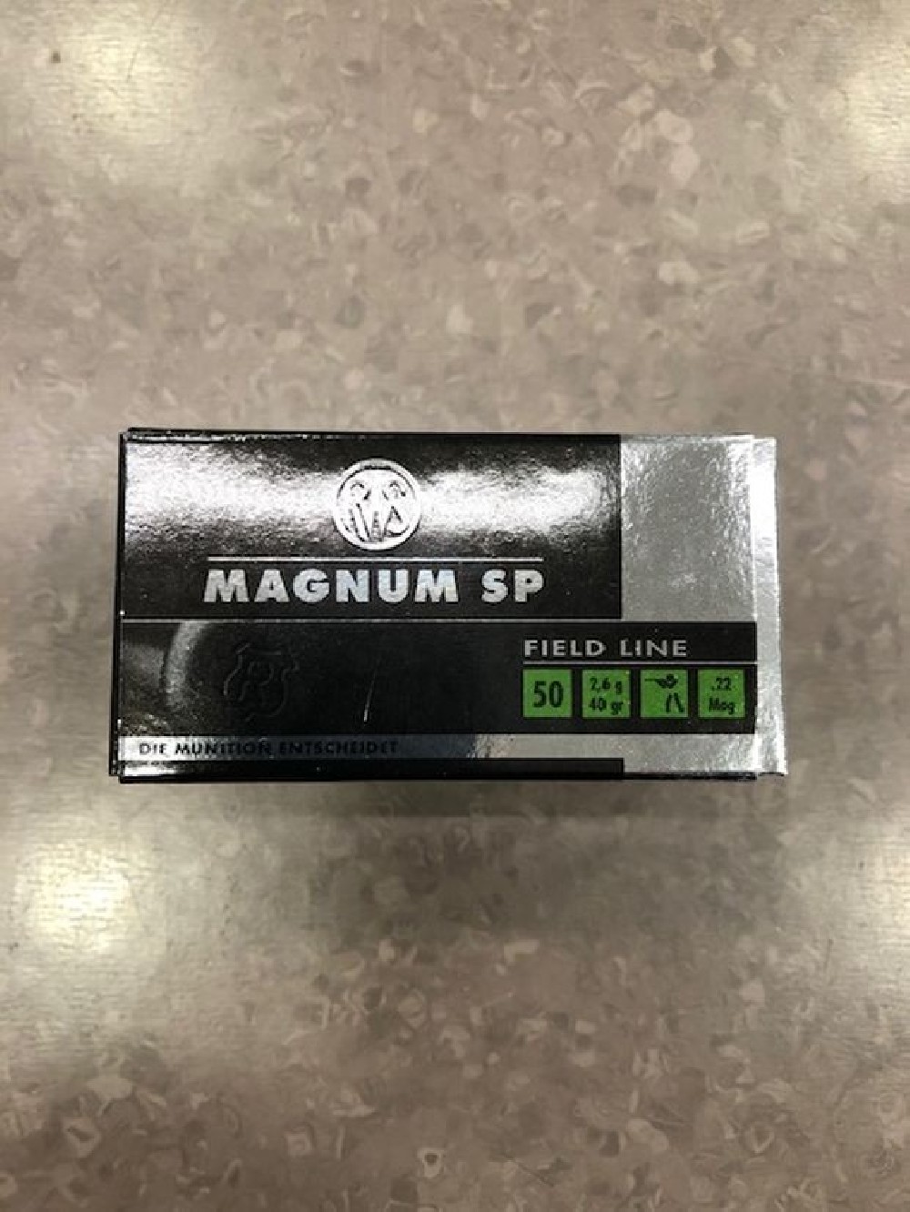 RWS CARICHE 22 MAGNUM 40 GR SP