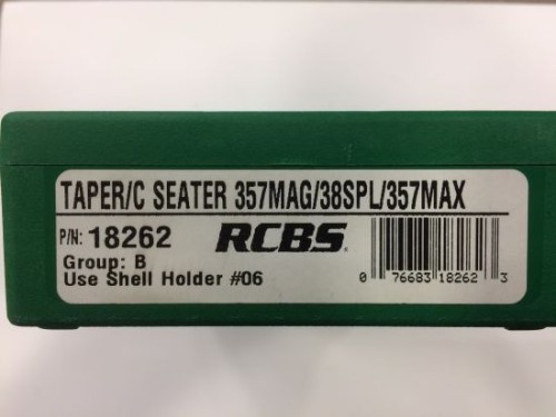RCBS TAPER CRIMP 357 MAG /38SP