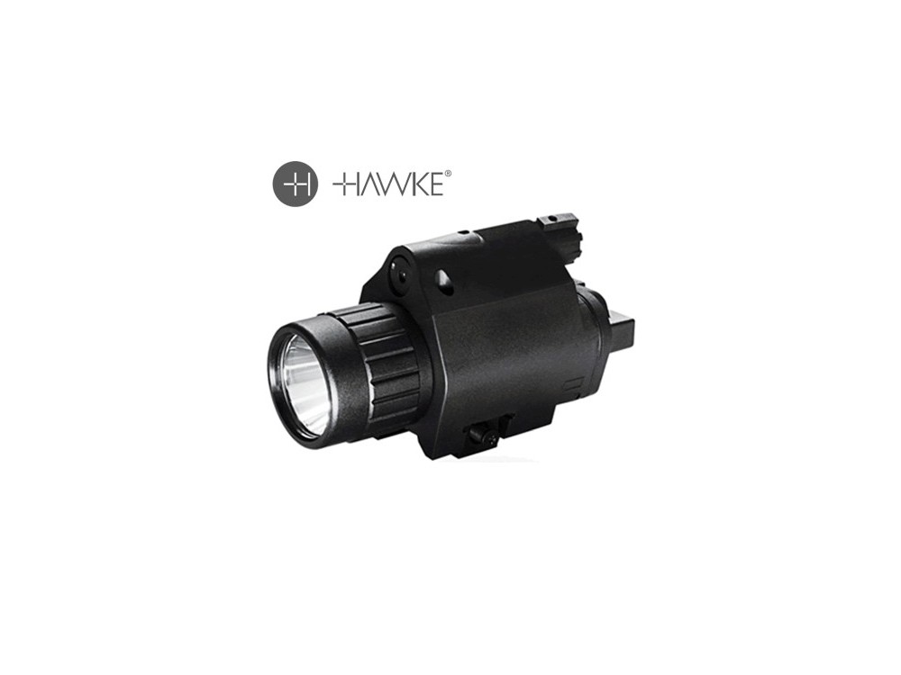 HAWKE TORCIA LASER LED ROSSO