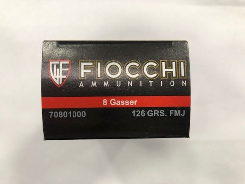 FIOCCHI CARICHE 8 GASSER 126 GR FMJ