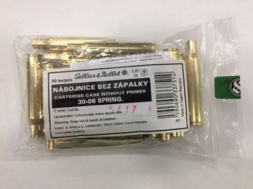 S&B BOSSOLI 30-06  QT 20 PZ