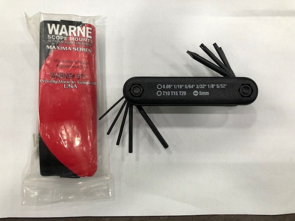 WARNE SET CHIAVI ALLEN + TORX