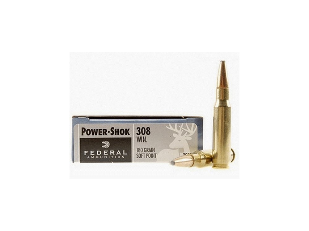 FEDERAL CARICHE 308 WIN 180 GR SP
