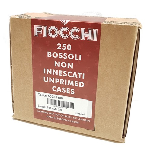 FIOCCHI BOSSOLI 380 AUTO QT 250
