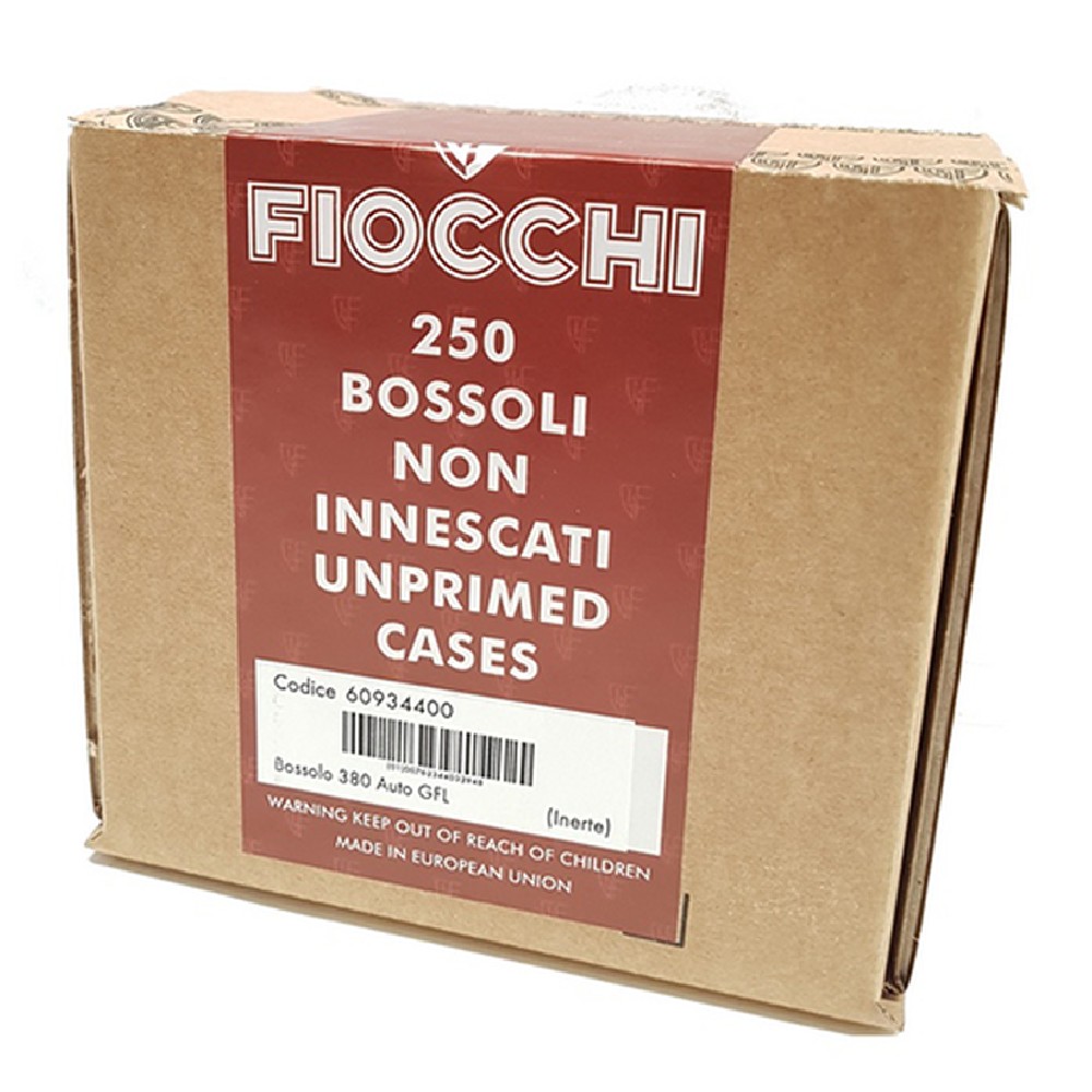 FIOCCHI BOSSOLI 380 AUTO QT 250