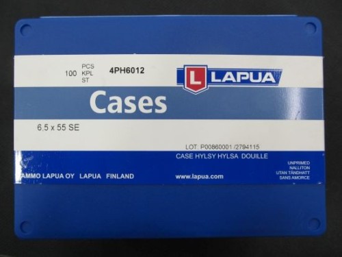 LAPUA BOSSOLI CAL 6,5X55 SE
