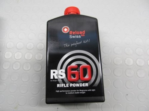 RELOAD SWISS POLVERE RS60 1 KG