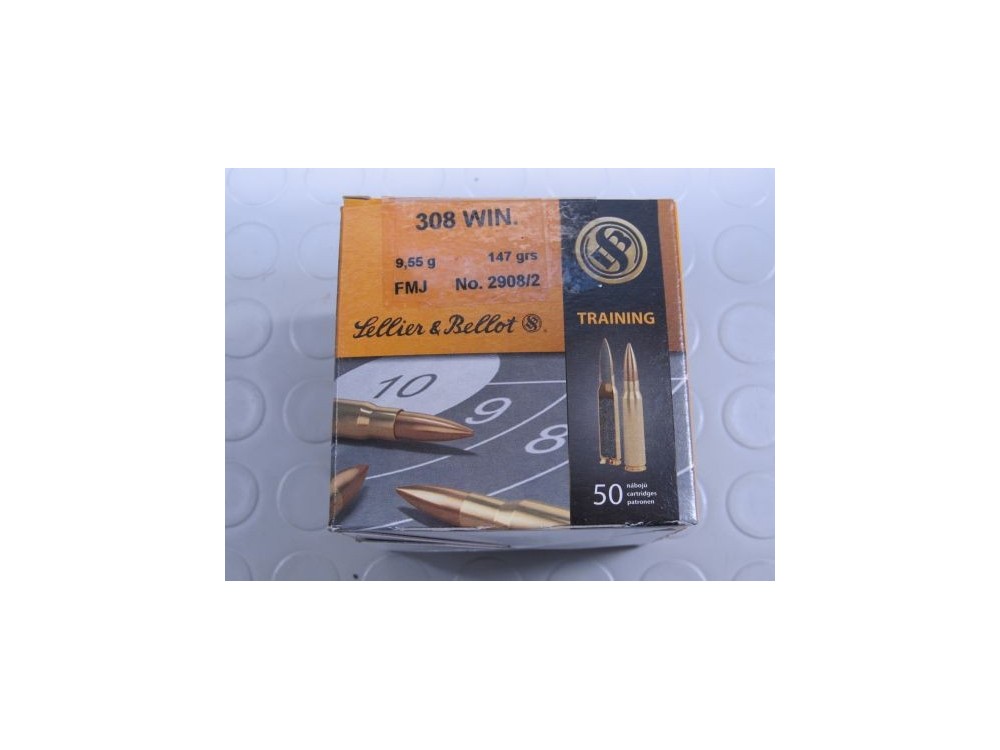 S&B CARICHE  308 WIN 147 GR 50 PZ