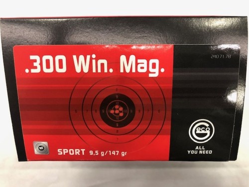 GECO CARICHE 300 WIN MAG 147 GR