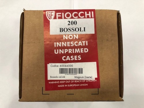 FIOCCHI BOSSOLI 44 REM MAG QT 200