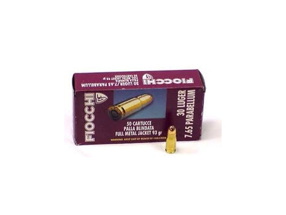 FIOCCHI CARICHE 7,65 PARA 93 GR